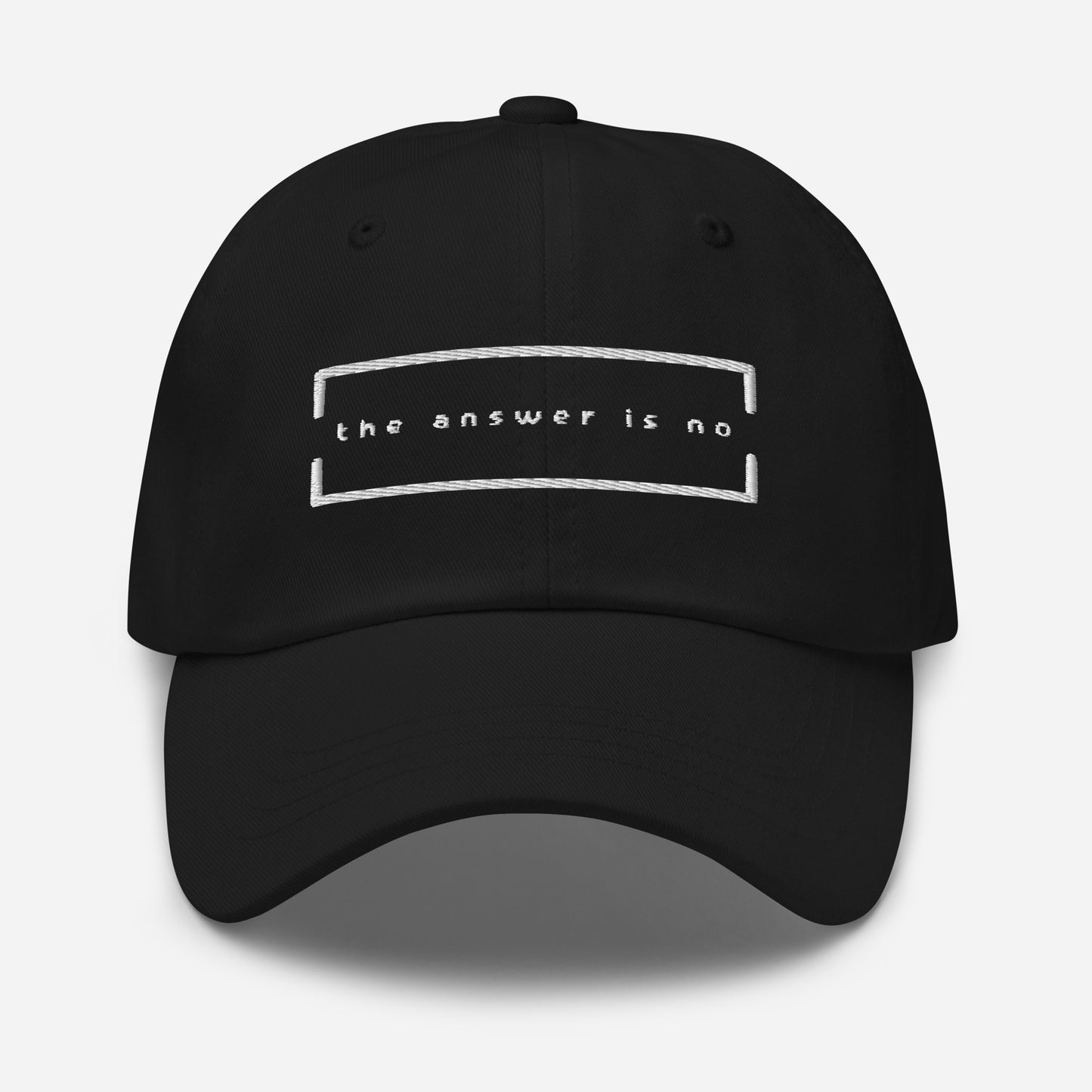 The Answer is No Hat