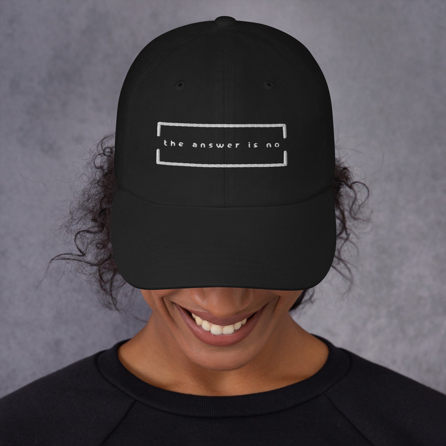 The Answer is No Hat