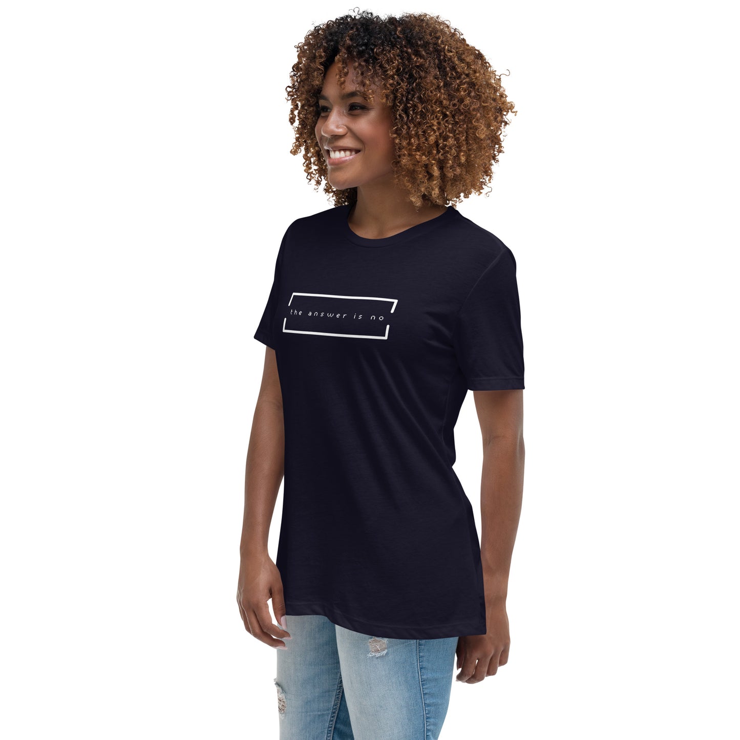 The Answer is No Relaxed Tee