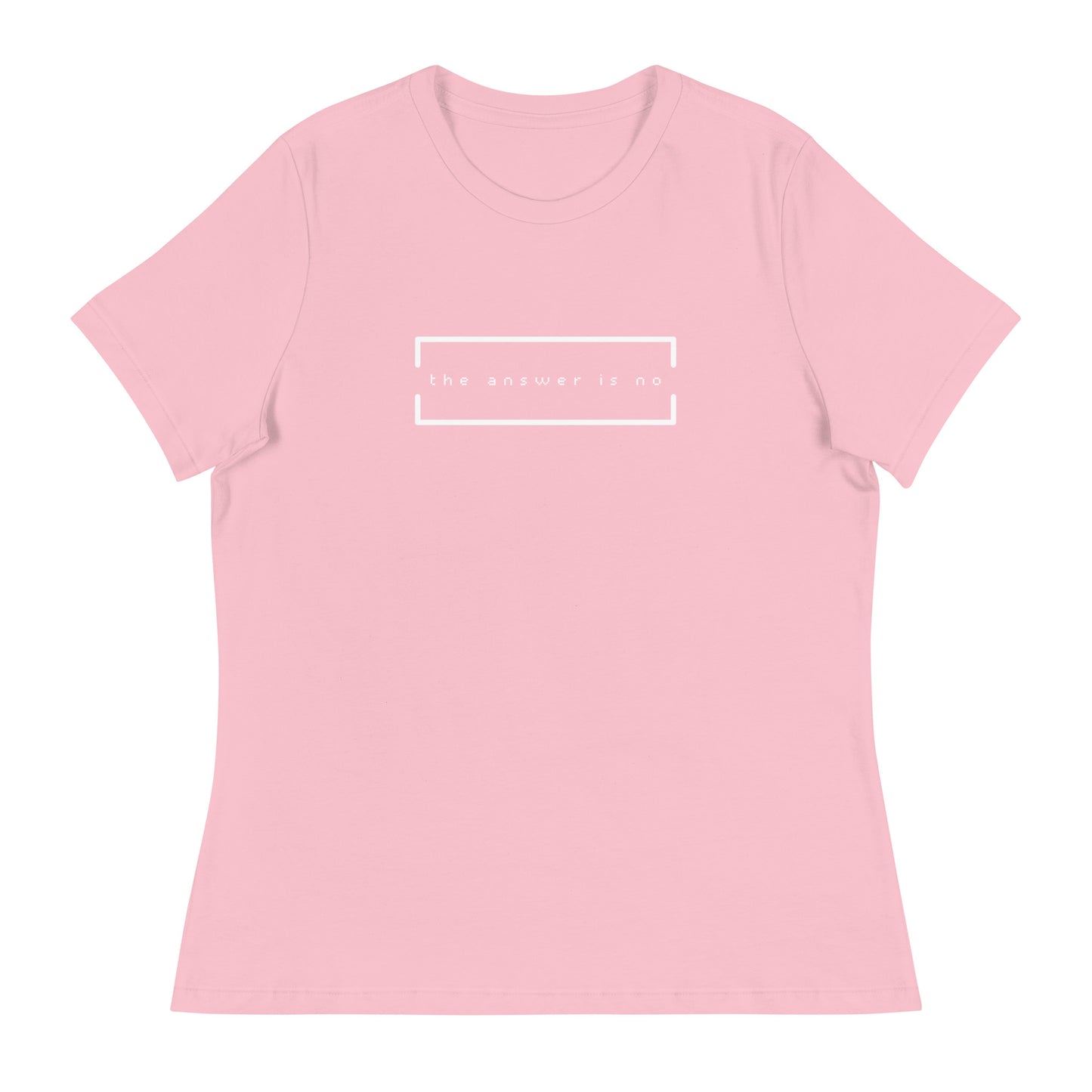 The Answer is No Relaxed Tee