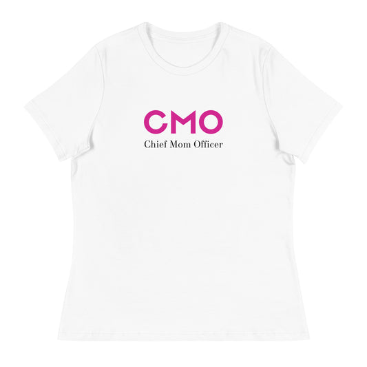 Chief Mom Officer Relaxed Tee