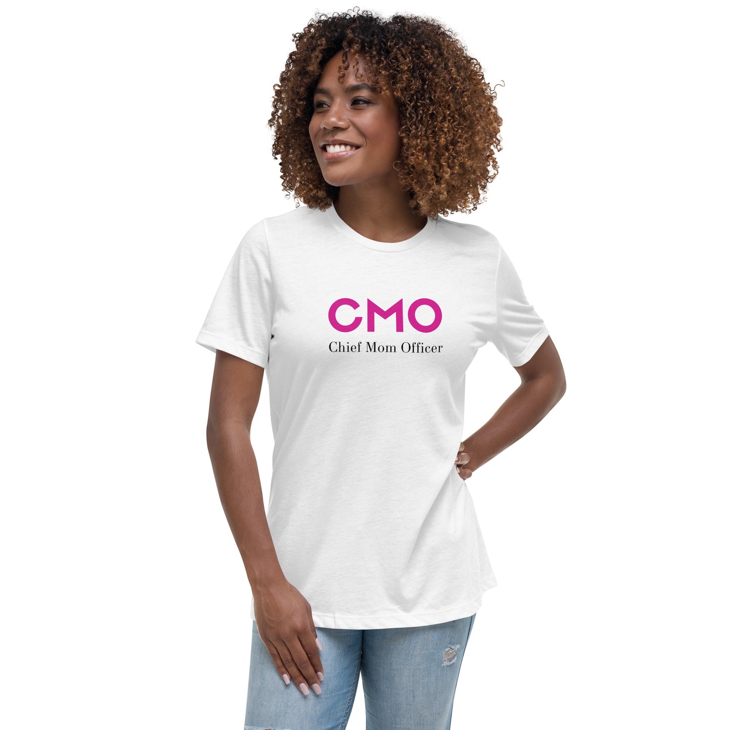 Chief Mom Officer Relaxed Tee