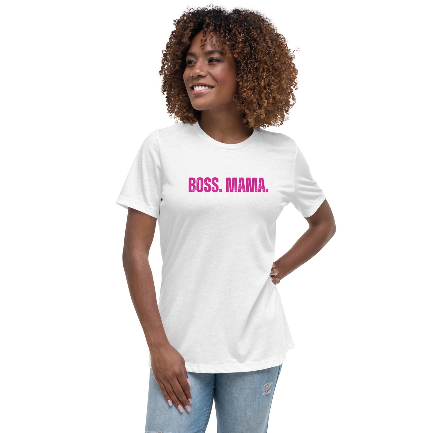 Boss. Mama. Relaxed Tee