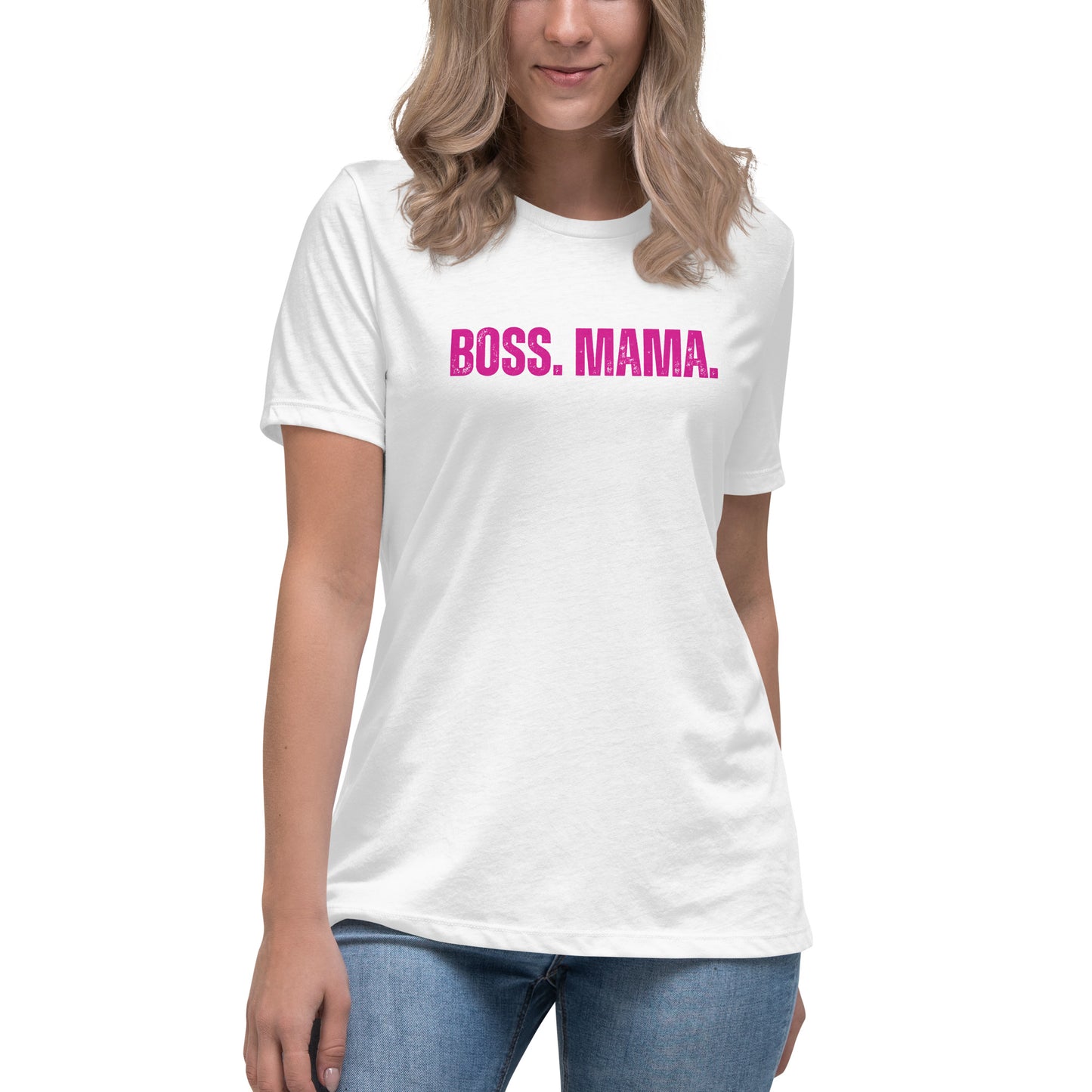 Boss. Mama. Relaxed Tee